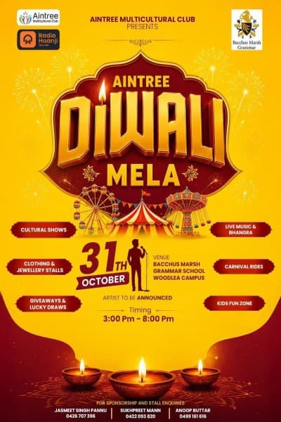 Aintree Diwali Mela 2026