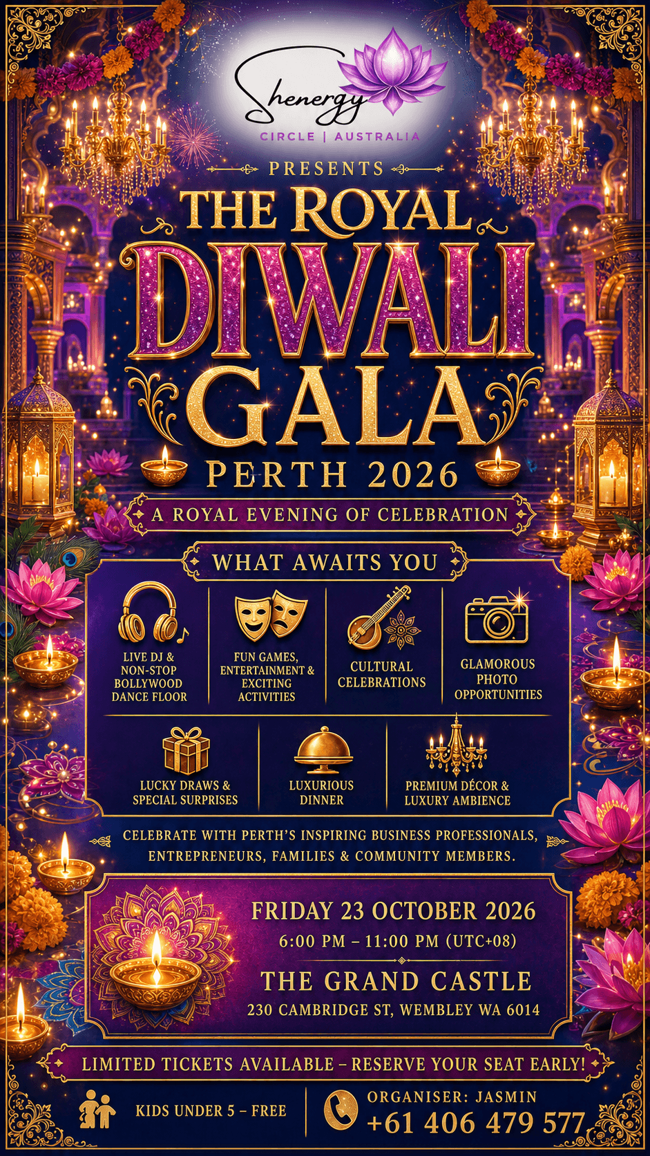 The Royal Diwali Gala Perth 2026